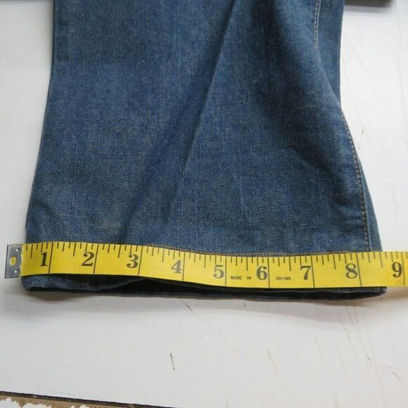 Adriano Goldschmied AG The Gemini Straight Jeans Women's Size 32 USA Denim Dark - Picture 13 of 15